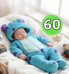 モンスターズインク　サリー　コスプレ　キッズ　ベビー　50-62