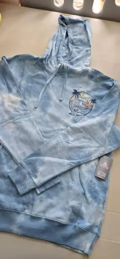 US Disney Store　 タイダイ スティッチパーカー L（米国サイズ）