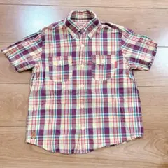mikiHOUSE チェックシャツ　130