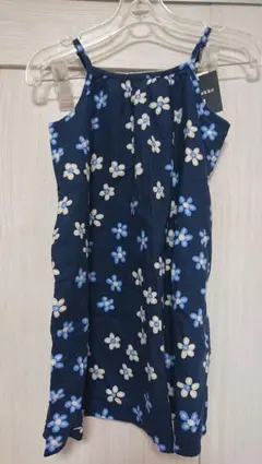 マリメッコ ネイビーワンピース