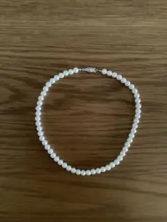 パール風ネックレス 約41cm 冠婚葬祭に