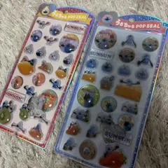 正規品　パペットスンスン　うるちゅるポップシール 新品未開封　2枚
