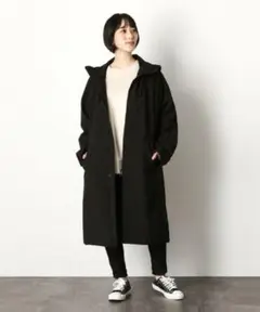 Purple&Yellow パープルアンドイエロー フリースボンディング コート
