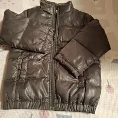 é.a.B ダークブラウン ダウンコート 110 ダウン60%フェザー40%