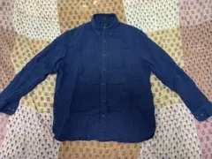 BANANA REPUBLIC コーデュロイ 長袖シャツ ネイビー