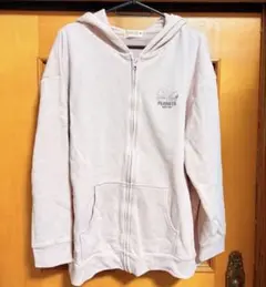 スヌーピー フルジップパーカー 淡いピンク