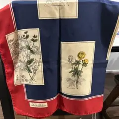 ブルックスブラザーズ 大判 花柄 シルクスカーフ