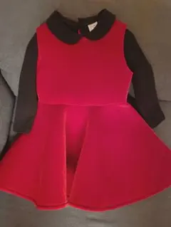 クリスマス　ドレス　仮装　衣装　キッズ　ガール　パーティー　ワンピース