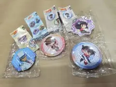 名探偵コナン×くら寿司 缶バッジ ラバーチャーム マグネットシート