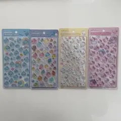 【正規品】しずくちゃん シリーズ ボンボンドロップシール 4種
