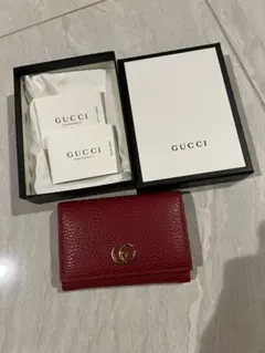 GUCCI レッド カードケース