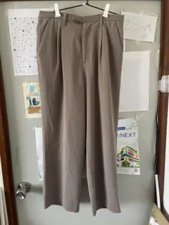 [HARE]ナイロンワイドスラックス