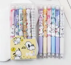 【新品】ポチャッコ　サンリオ　ボールペン6本セット