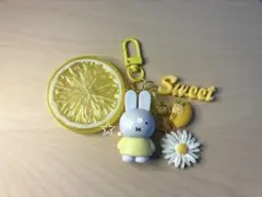 じゃらじゃらキーホルダー ミッフィー レモン