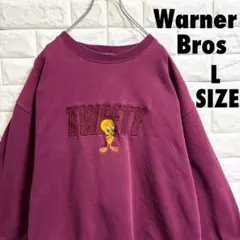 Warner Bros トゥイーティー　スウェット　トレーナー　Lサイズのサムネイル