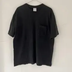 80s90s OLDGAP オールドギャップ ロゴポケTシャツ 黒 極上フェード 80s90s OLDGAP オールドギャップ ロゴポケTシャツ 黒 極上フェード