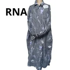 RNA シャツワンピース D1542 Work up! ラベンダーアールエヌエー