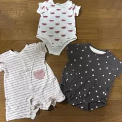 ベビー服　夏　半袖　70 ロンパース　夏服