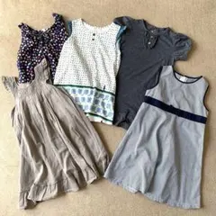 ８枚セット 女の子 ブランド服 夏物 ワンピース 羽織 まとめ売り
