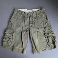 90s ラルフローレン　カーゴショートパンツ 　W32