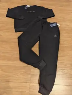 アーノルドパーマー　メンズ　スウェット　セットアップ　黒　М　裏起毛　上下　新品