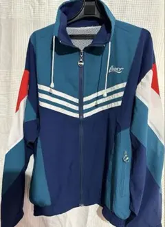 ヴィンテージ　ナイロンジャケット スポーツジャケット　ストライプデザイン