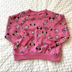 ◎新品未使用◎ミコリッド ディズニー トレーナー 100cm ピンク