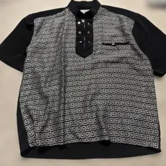 ま*ん様 GIANNI VERSACE 総柄切替 プルオーバー XXLのサムネイル