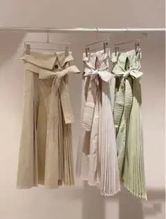 SNIDEL Sustainableトレンチマーメイドライクスカート