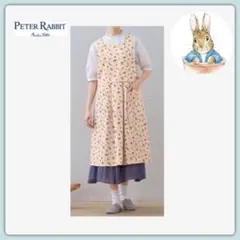 【Peter Rabbit】ピーターラビット エプロン/ L〜LL〈ブルー〉新品