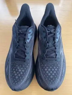 HOKA ONE ONE CLIFTON 9 2E WIDE 27cm 黒 箱無