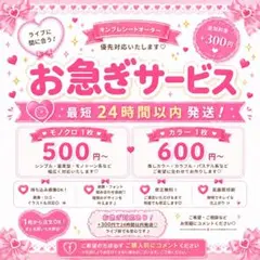 《お急ぎの方専用》キンブレシートフルオーダー受付中
