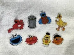 おすそ分けセサミストリート フレークシール 8枚セット