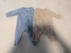 H&M ベビーロンパース 2点セット