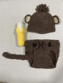 お猿 ベビー コスチューム