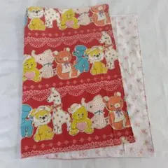 【40×60サイズ】給食ナフキン　リバーシブルランチョンマット　No.139