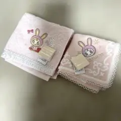 JILLSTUART メゾピアノ　ベリエちゃん　ハンカチ　タオル　2枚セット
