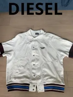 【DIESEL】　半袖スウェットジャケット　Ｌsize