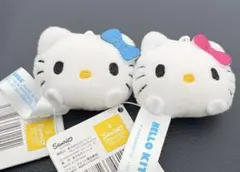 ハローキティ　おてて付フェイスマスコット　2個セット