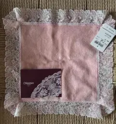 近沢レース⭐︎ハンカチ＊桜便り　サクラ　ピーチ【完売品】＊新品未使用