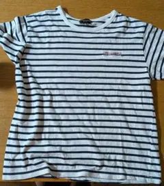 SPALDING ボーダーTシャツ 160cmのサムネイル