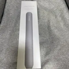 未開封新品SALONIA SMOOTH SHINEストレートヘアアイロン グレー