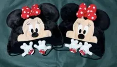 ディズニー　ミニー　ファンキャップ　手袋　リボン　旧型　廃盤品