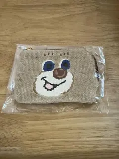 ラブラリー バイ フェイラー ドアップテディ L字型ポーチ　ニコ