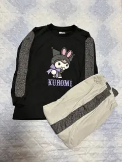 新品未使用　クロミ　ルームウェア　上下セット　3Lサイズ　ヒョウ柄　サンリオ