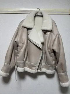 ボアブルゾン ムートンコート