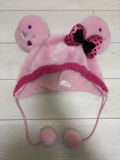 ミニーピンクファンキャップ (激レア）