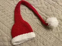 クリスマス おうちフォト ニューボーンフォト サンタ帽