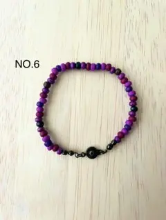 ※期間限定大特価！　2本で400円　ハンドメイド　NO.6 ブレスレット
