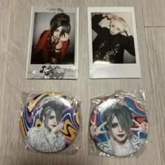 THE MADNA チェキ ディズニー 太嘉志さん 理緒さん 缶バッジ